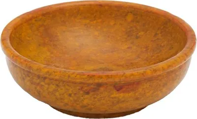 Produktbild von Räucherschale Bernsteinfarbig Rauchgefäß 10cm Durchmesser Deko Speckstein 7522
