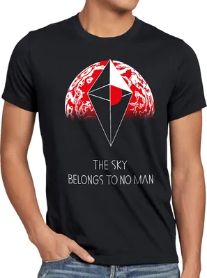 Produktbild von BaumwolleCloud The Sky belongs to No Man Herren T-Shirt