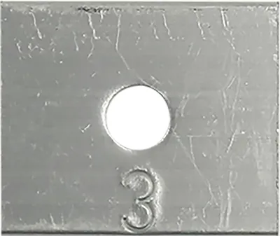 Produktbild von WSS Futterstück 24x20x3mm passend zu Schließblech oder Stulp, links/rechts verwendbar, Aluminium blank