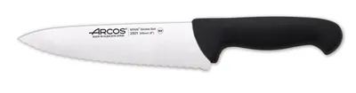 Produktbild von Kochmesser mit Wellenschliff Serie 2900, Länge 200/333 mm