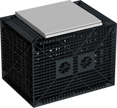 Produktbild von Sickerbox Quader 280 Liter und Geotextil 4 m²
