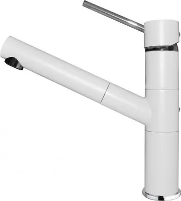 Obrázok produktu pre Elleci Reno G68, Ťah, Biela, Granitek, Páková rukoväť, Samostarný, Typ L
