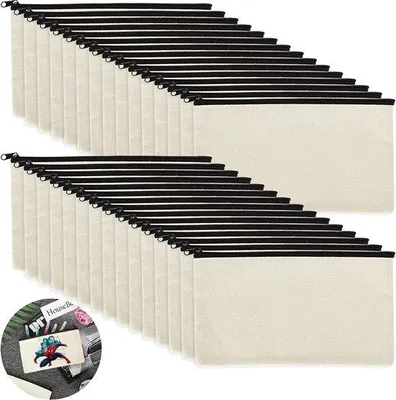 Produktbild von Malerkoffer aus Kunststoff, 30-teiliges Set, 12 x 21 cm, Reißverschluss