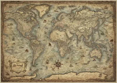Image de EDUCA Puzzle Carte du monde 3000 pièces