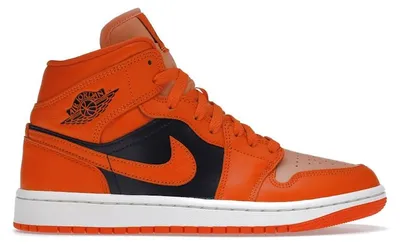 Produktbild von Jordan 1 Mid SE Rush Orange Crimson Bliss (Women's) - EU 42