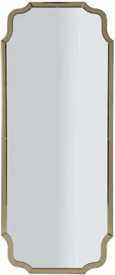 Produktbild von FURNLUX Wandspiegel Istanbul Gold 60cm / Hauptfarbe: Gold / Abmessungen: 60 x 150 x 2 cm
