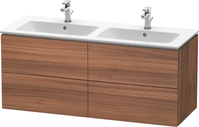 Image de Duravit L-Cube Meuble sous-lavabo suspendu, 4 tiroirs, 1290x550x481mm, LC625907979