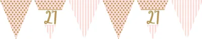 Produktbild von Lovely 21st Birthday Wimpelkette 3,7m