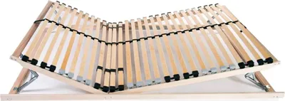 Image de vidaXL Sommier à lattes avec 28 lattes 7 zones 140x200 cm