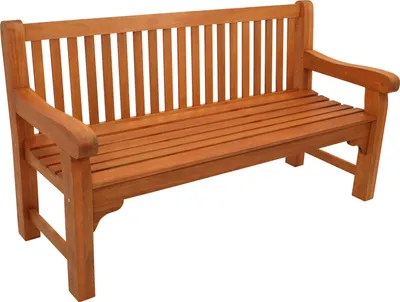 Produktbild von DEGAMO Gartenbank Parkbank Bank COVENTRY 3-sitzer, Eukalyptus geölt, englischer Landhausstil, stabil