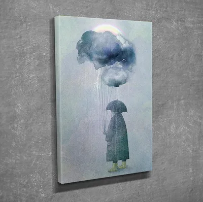 Immagine prodotto di Wallity, DC232- VGA1045, Colorato, Quadri su tela, 30 x 40 cm, 100% tela