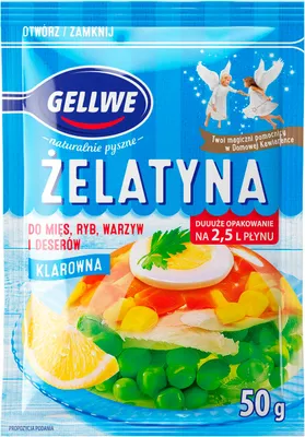 Zdjęcie produktu dla Gellwe Żelatyna 50 G