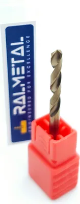 Produktbild von Hartmetallbohrer 3,7 x 20 x 45 mm TiSiN 55 HRC