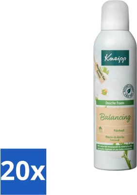 Obrázek produktu pro Kneipp - Sprchová pěna - Vyrovnávací - Patchouli - 200 ml - Cenově výhodné balení - 20 kusů