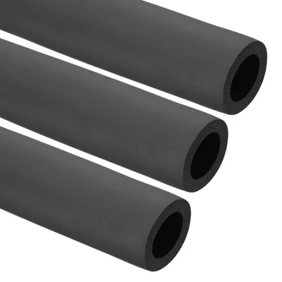 Rohrisolierung 32 mm ID x 1,8 m, 3 Stück, Schwarz