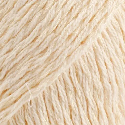 Produktbild von Drops Belle Uni Colour 02 Off White Strickgarn