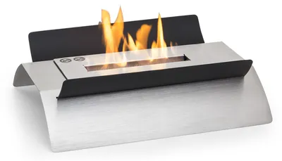 Produktbild von Klarstein Tischkamin Indoor, Tragbarer Ethanol Tischkamin, Bioethanol Kamin mit 4-6H Brenndauer, 2,2kW Tischkamin Ethanol Innen, Geruchsneutrales & Rauchfreies Tischfeuer Indoor, 45x32x15cm