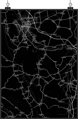 Produktbild von Mr. & Mrs. Panda Bild Bad Salzdetfurth DIN A4 - Geschenk, Plakat, Stadt Dorf Karte Landkarte Map Stadtplan, Wandbild, drucke, Kunstdruck, wanddeko