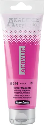 Schmincke 120ml AKADEMIE Acryl color Primaer Magenta Acryl  23 344 012