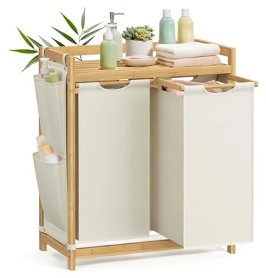 Immagine prodotto di Cesto per il bucato con due scomparti