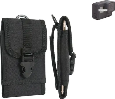 Produktbild von K-S-Trade Kameratasche Gürteltasche kompatibel mit GoPro Hero 5 Black Outdoor Gürtel Tasche für Kompaktkamera Holster Fototasche wasserabweisend