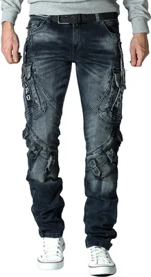 Produktbild von Cipo & Baxx Herren Jeans CD440 Blau W48/L36