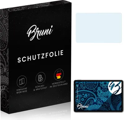 Produktbild von Bruni Basics-Clear 2x Schutzfolie kompatibel mit Huawei MatePad 11 (2021) Folie