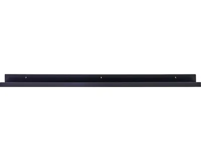Produktbild von Bilderleiste Wandboard Wandregal schwarz 115 cm