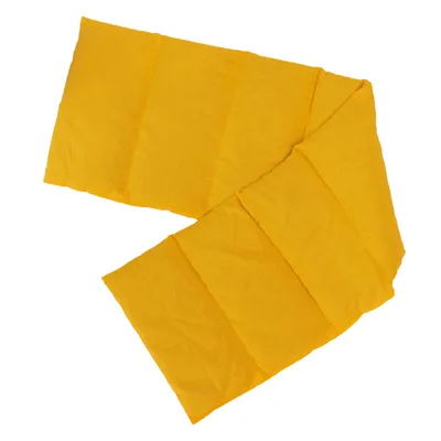 Produktbild von Leinsamenkissen 75x20cm groß 8-Kammer, mango - Wärmekissen, Körnerkissen