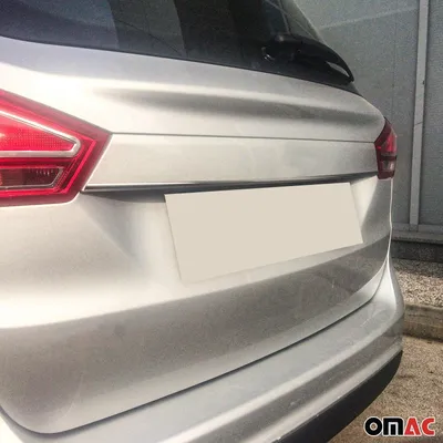 Zdjęcie produktu dla Listwa pokrywy bagażnika do Ford B-Max 2012-2017, stal nierdzewna, chrom