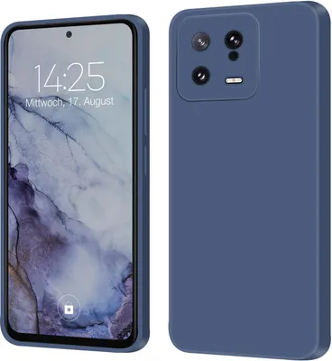 Produktbild von Hülle für Xiaomi 13 5G Case Cover Bumper Silikon Softgrip Schutzhülle Farbe: Lavendelblau