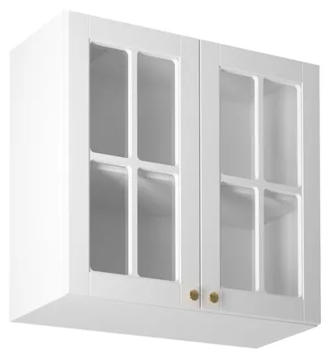 Immagine prodotto di Pensile in vetro LUMEA - larghezza 80 cm, bianco