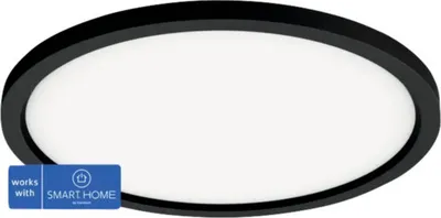 Immagine prodotto di Philips Hue White Amb. Aurelle pannello luminoso rotondo nero incl. DS