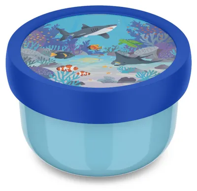 Image de Mepal Fruchtbox Campus, 300 ml - Motif : Océan tropical. Référence : 107430065410. Code EAN : 8720294056041