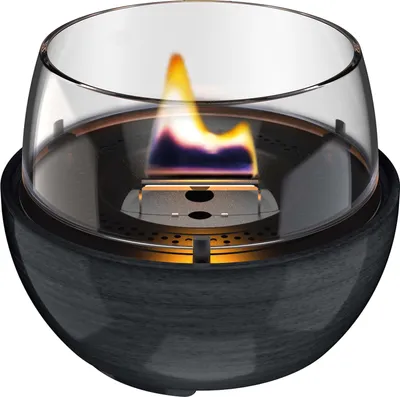 Produktbild von Tenderflame - Tulip 14 Reactive Glaze Nachfüllbare Tischkerze - Schwarz
