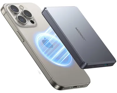 Produktbild von Joyroom JR-PBM08 Pro Magsafe Powerbank 10000mAh USB-C Lightning PD Schnellladegerät für iPhone Samsung Xiaomi