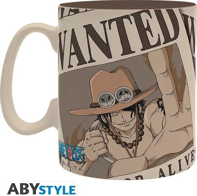 Image de One Piece Tasse Wanted Ace (460 ml)