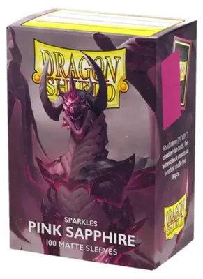 Produktbild von Dragon Shield - Matte Sleeves - Pink Sapphire (100 Sleeves)
