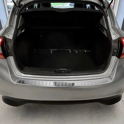 Image de Protection Seuil de Pare-chocs Arriére Pour Nissan Pulsar 2014-2018 Inox