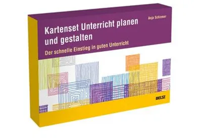 Obrázek produktu pro Kartenset Unterricht planen und gestalten