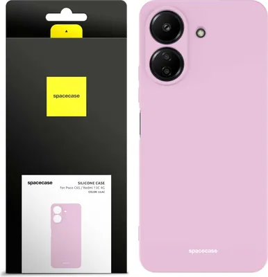 Immagine prodotto di Custodia in silicone SPACECASE Custodia in silicone per Poco C65 / mi 13C 4G Rosa