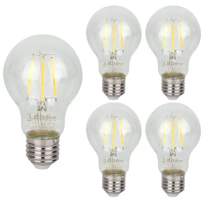 Produktbild von LED Line E27 LED-Lampe A60 4W 480lm 4000K tralweiß 5 Stück
