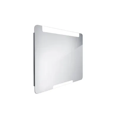 Zdjęcie produktu dla Lustro łazienkowe LED z oświetleniem Nimco 80 x 70 cm ZP 22003