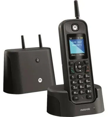 Immagine prodotto di Motorola O201 Telefono cordless DECT analogico a mani libere, esterno, IVA inclusa Rivenditore