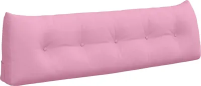 Image de vidaXL Dossier Coussin Rose 160 x 24 x 50 cm Tissu