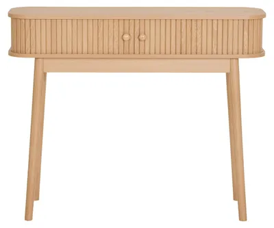 Immagine prodotto di Nikko - Consolle 2 ante in MDF e pino naturale 100x30x80 cm