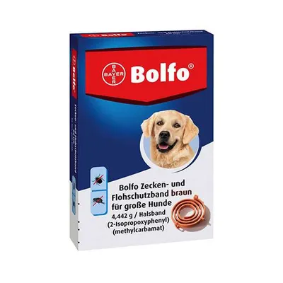 Produktbild von BOLFO Zecken- und Flohschutzband für große Hunde, 65 cm