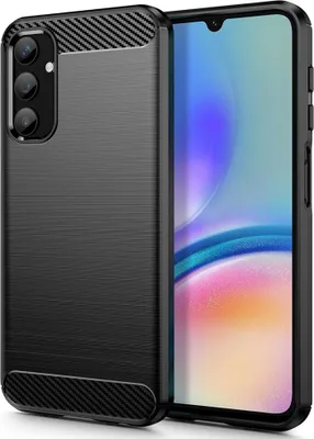 Obrázok produktu pre Mobiili tagakaas Tech-Protect Galaxy A05s TPU Carbon, must