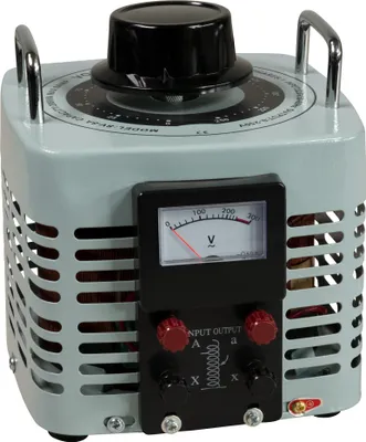 Produktbild von Ringkern-Stelltrafo McPower "V-8000", 0-250 V, 8 A, 2.000 W, NICHT galvanisch getrennt
