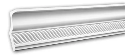 Produktbild von PROFHOME 150127 Eckleiste aus Polyurethan Deckenleiste Stuckleiste 2 m
